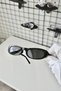Nigel Black Cat Eye Bone Women's Unisex Men's Uv400 Protection Sunglasses - 3