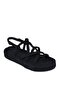Black Women's Sandals H596021304 - 3