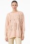 Pink Stripe Sequined Knitwear Tunic - 3