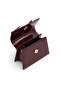 Women's Pink Handbag With Multi Pocket Interior - 3