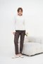 Women's Flywheel Sleeve Detailed Knitwear Cardigan Ecru 20898 - 2