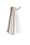 Women's Wedding Promise Engagement Flared Satin Skirt - 3