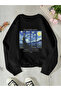 Van Gogh Starry Night Printed Unisex Crew Neck Sweatshirt