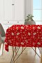 Red New Year New Year Christmas Christmas Tablecloth Mso536