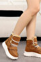 Kcl-Btd02 Rope String Detailed Furry Boots