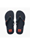 Seaside - Navy/Mandarin