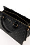Premium Line Black Women's Shoulder Bag 05Pc24K24301 - 7