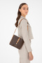 Brown Monogram Women's Shoulder Bag 05Pc24K24104