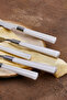 Fluca 18 Piece Breakfast Fork Spoon Knife Set for 6 People White - 5