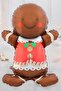 Big Cookie Man with Feet Balloon Christmas Balloon 120cm - 2