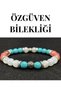 Natural Stone - Confidence Bracelet - Moonstone - Strawberry Quartz - Turquoise - Unisex