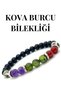 Natural Stone - Aquarius Bracelet - Amethyst - Jade - Agate - Crystal Quartz - Natural Stone Bracelet