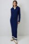 POLO NECK Knitwear Dress - 2