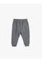 4WMB40033TK Koton Boy's Tracksuit Bottom GRAY MELANGE - 2