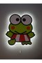 Decorative Wooden Printed Sanrio Character Kerropi Children's Room Night Light 29*32