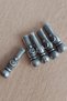 Metal Imame Prayer Beads Apparatus 10 Pieces Silver Color Moon Star Turkish Flag Imame
