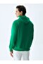 Logo Hooded Green Sweatshirt - 3