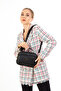 Women's Soft Leather Black Hand and Shoulder Bag - 3