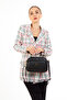 Women's Soft Leather Black Hand and Shoulder Bag - 8