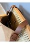 Large Size Women's Shopper Bag with Buckle Detail - 6