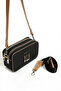 Women's Green Cross Strap 2 Compartment Hand and Shoulder Bag 236016 Pc - 8