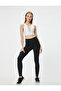 High Waist Sports Leggings Slim Fit