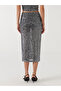 Vizyon New Season Extra Slim Fit Sequined Women's Skirt - 5