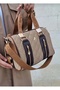 justpolo women's cylinder model hand and shoulder bag - 2