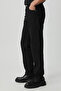 Bruno Men's Regular Fit Comfortable Cut Thick Textured Washed Effect Magic Denim Black Jeans - 4
