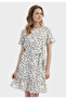 Midikleid mit Rüschen - 3