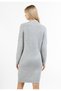 Strick Langarmkleid midi - 4