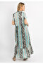 rochie maxi cu mâneci scurte - 2