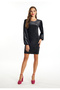Mini Langarmkleid