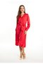 Midi Langarmkleid