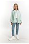 Regenjacke aus recyceltem Material