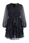 Midi Langarmkleid - 2