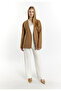 Übergangsjacke aus Wollgemisch