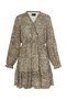 Rochie mini cu imprimeu leopard - 2