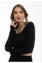 Cropped Jersey-Top - 5