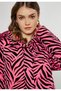 Steppjacke mit Zebra-Print - 5