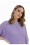 Weitmaschiger Strickpullover - 5