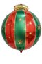 New Year Concept Red Green Colorful Decor Ornament Christmas Ball Foil Balloon