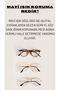 James Black Oval Round Bone Clear Tr90 Women Men Unisex Blue Screen Goggle Glasses - 8