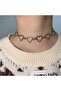 Heart Detail Necklace with Chain