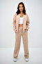 Women's Wide-Leg Zippered Tracksuit Set 4144-25