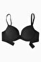 Viola Gathering Micro Bra - Unpadded - Premium Basic - Premium Basic - 2229 - Black
