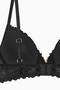 Anna Gold Detailed Lace Bra - Push up - 2568 - Black - 3