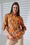 Orange Color Regular Women's Tunic Shirt - 2