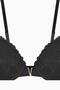 Anna Gold Detailed Lace Bra - Push up - 2568 - Black - 4