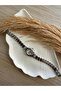 Retro Minimal Wicker Cord Vintage Women's Wristwatch Bead Model